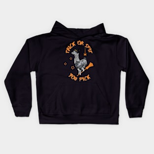 Trick Or Spit, You Pick! Kids Hoodie